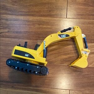 Yellow and Black Toy Excavator